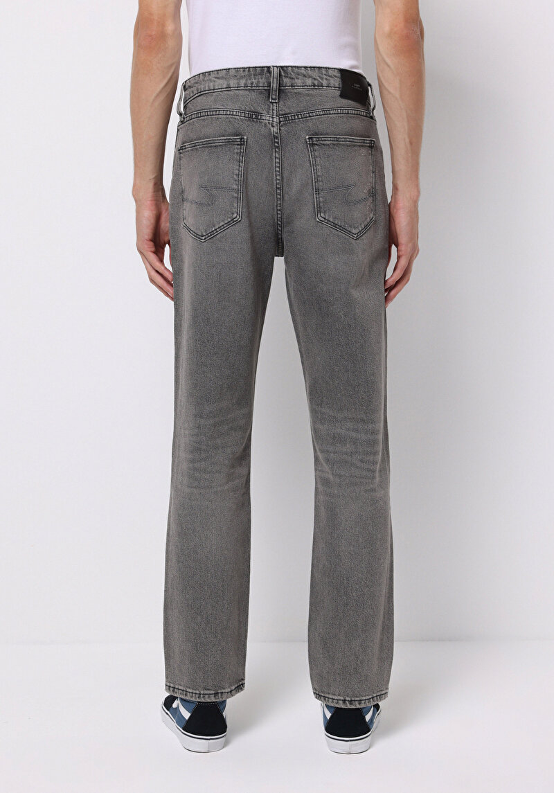 Imagine a Pantaloni De Barbati Negru Regular Fit 047 Fit Cl1076019