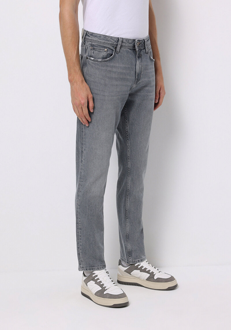 Afișați detalii pentru Pantaloni De Barbati Albastru Deschis Regular Fit 067 Jack Cl1076023