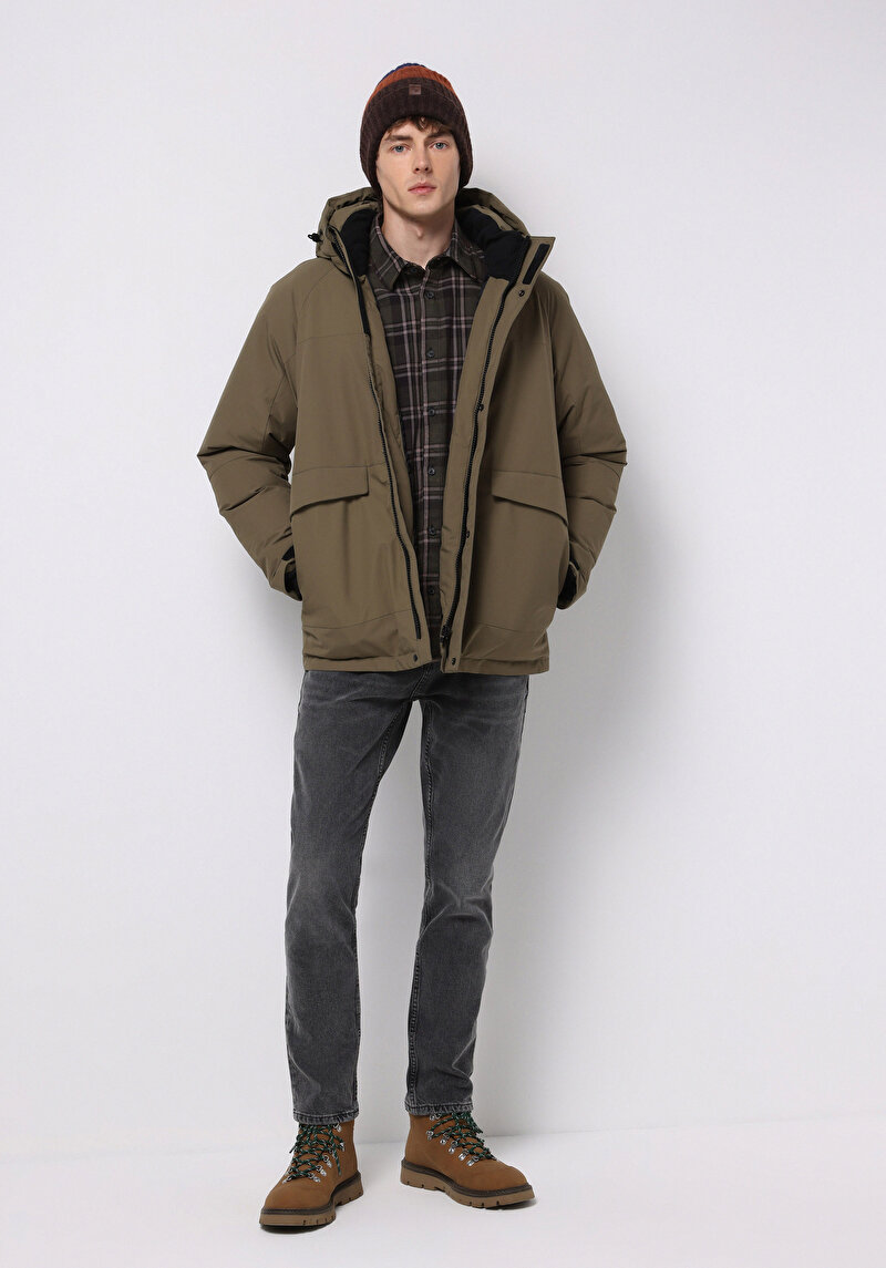 Imagine a Jacheta De Barbati Verde Regular Fit Cl1076189