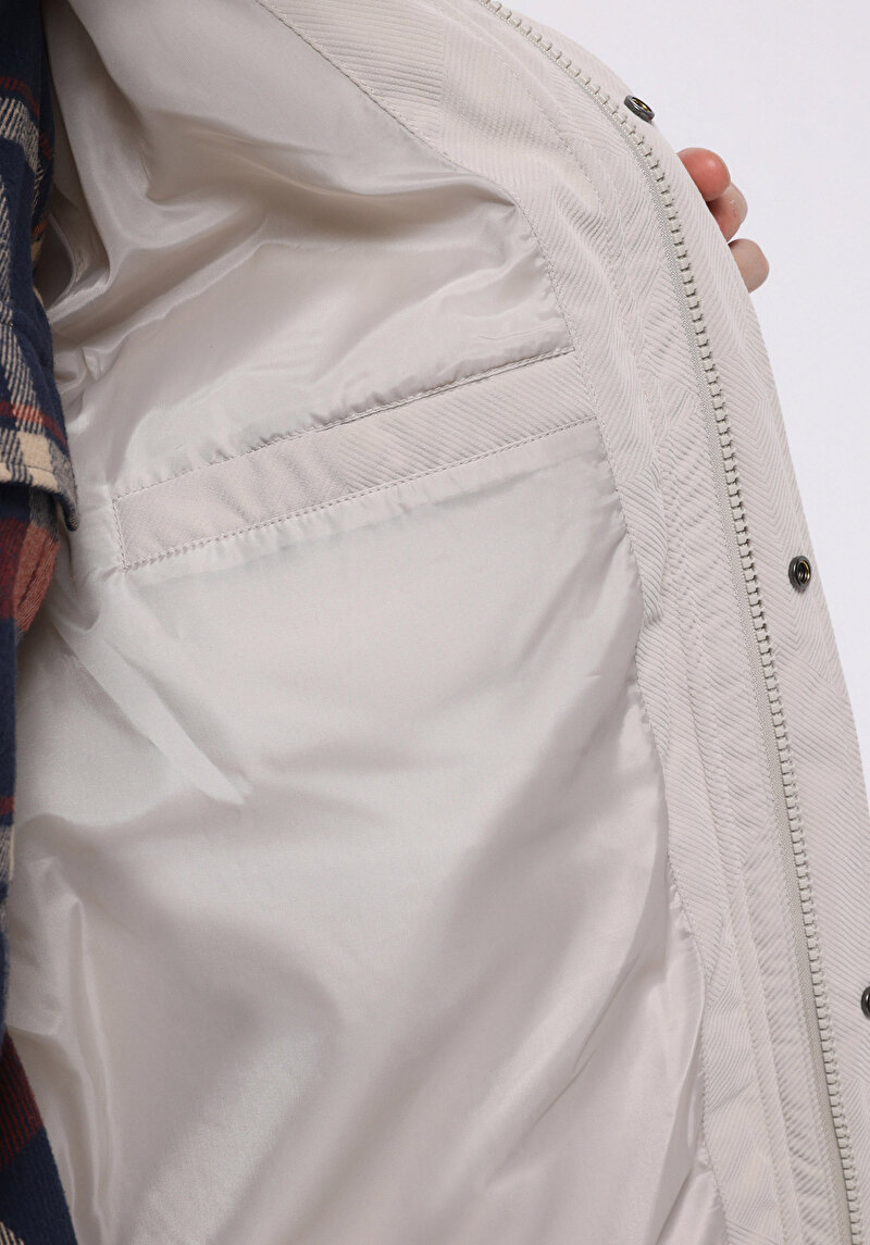 Afișați detalii pentru Jacheta De Barbati Ecru Regular Fit  Cl1076192