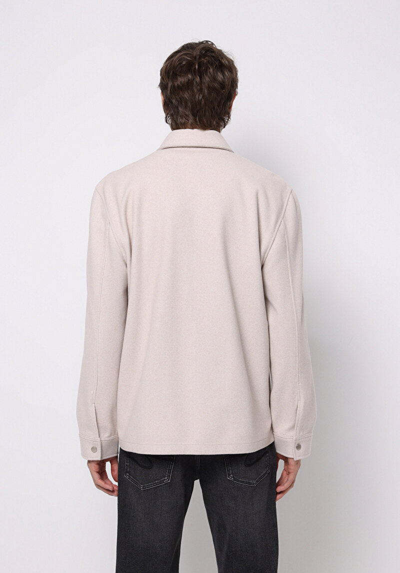 Afișați detalii pentru Jachetă De Barbati Bej Regular Fit  Cl1076233