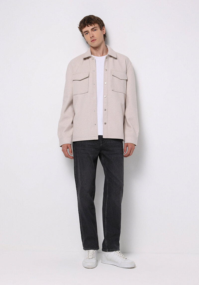 Imagine a Jachetă De Barbati Bej Regular Fit Cl1076233