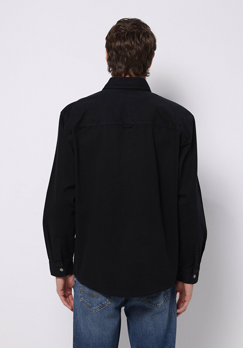 Afișați detalii pentru Jachetă De Barbati Negru Comfort Fit  Cl1076729