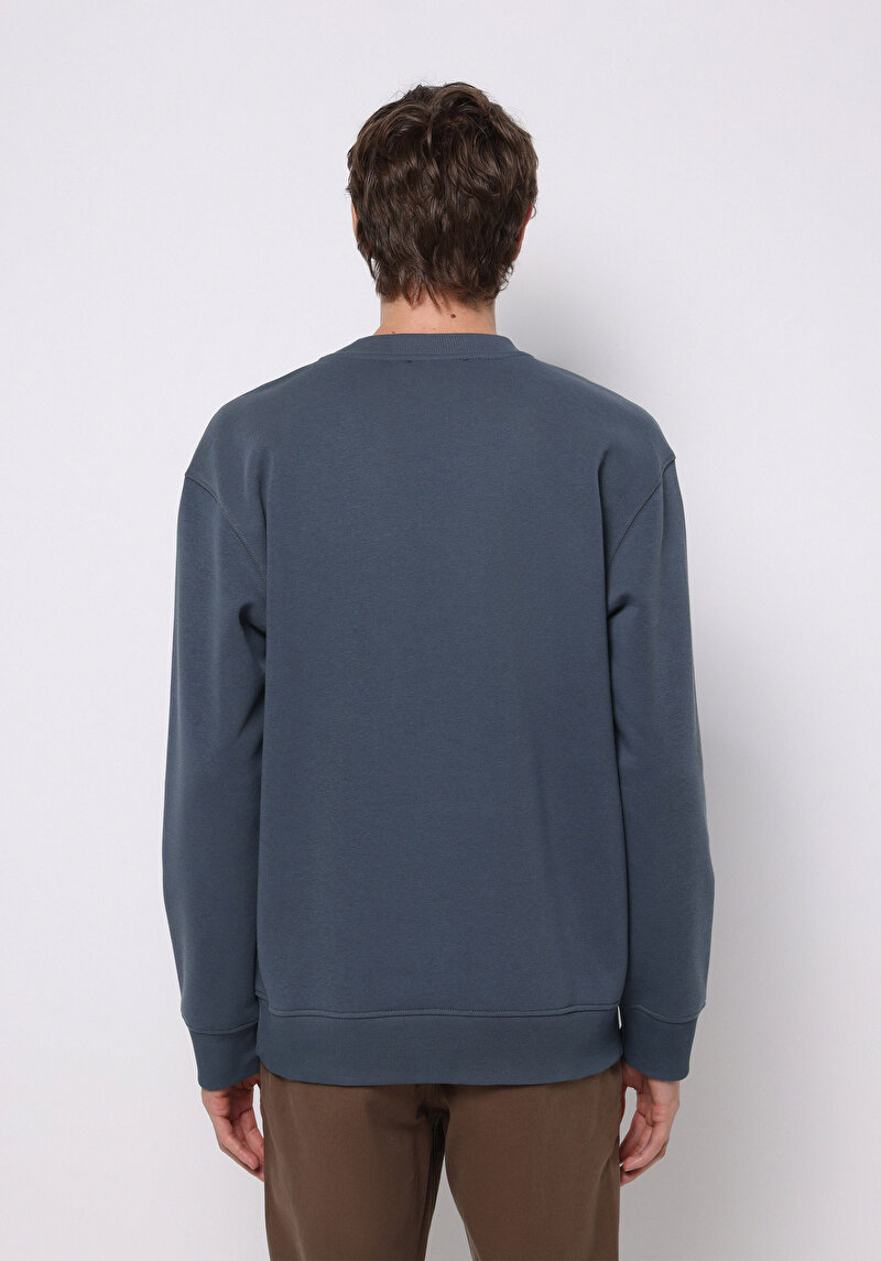 Imagine a Hanorac / Bluza De Barbati Albastru Comfort Fit Cl1076883