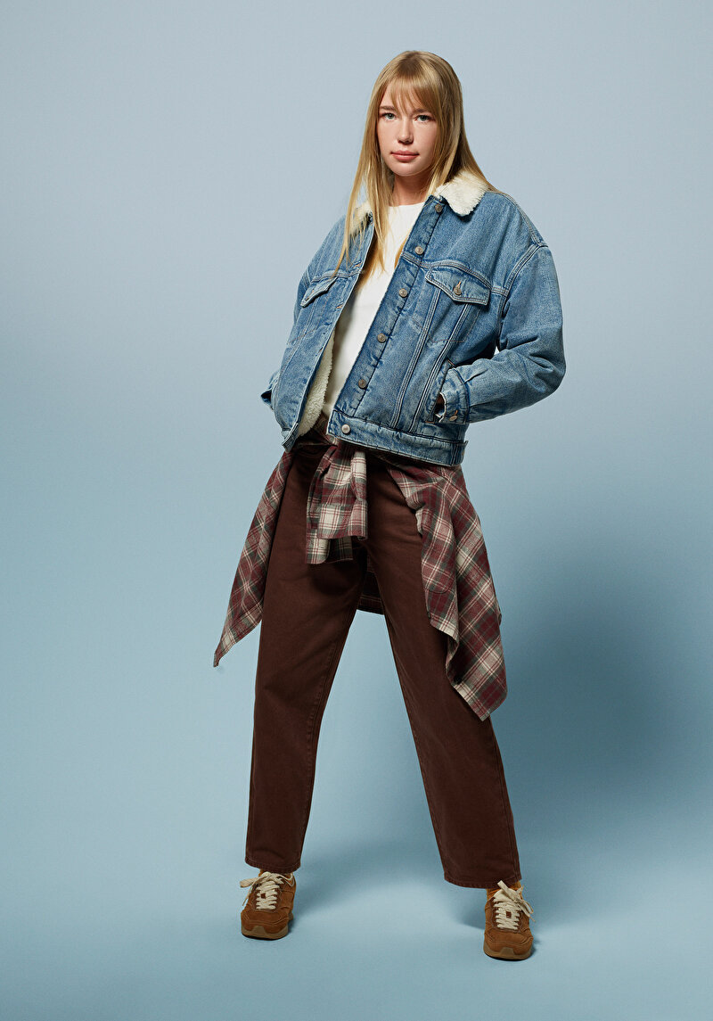 Imagine a Jacheta De Dama Denim Oversize Fit  Cl1076050