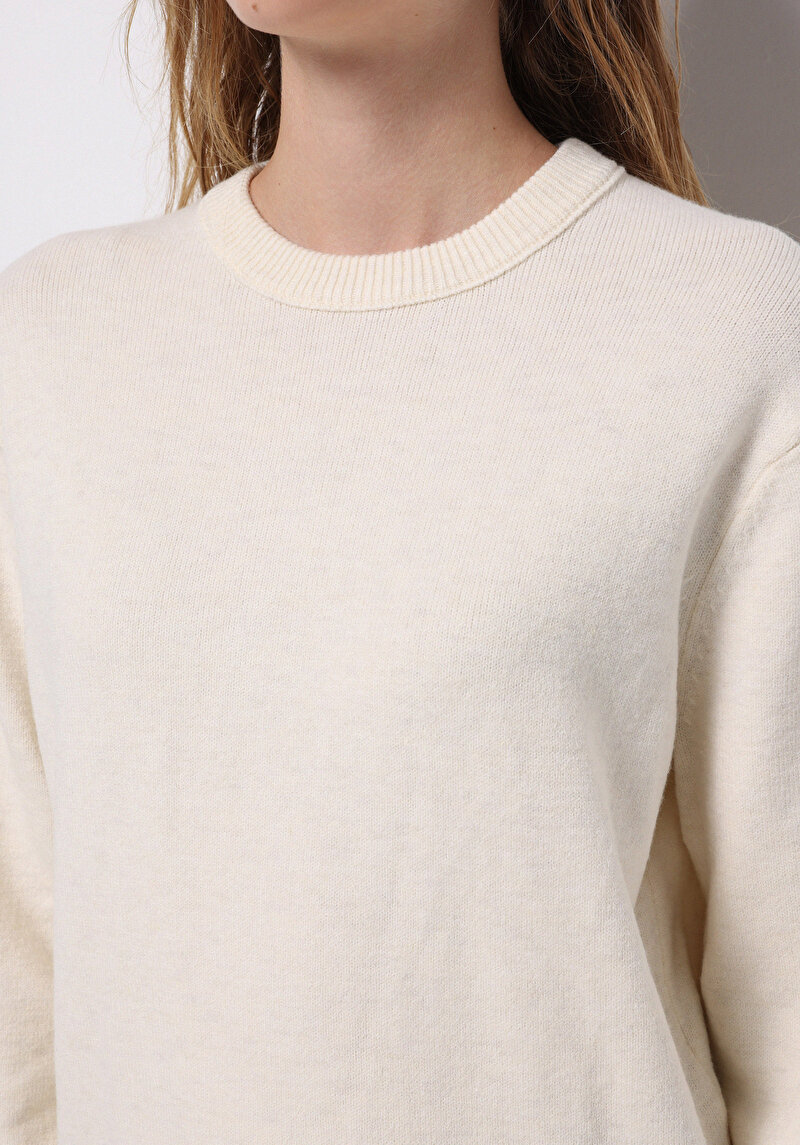 Imagine a Pulover De Dama Ecru Regular Fit Cl1076616