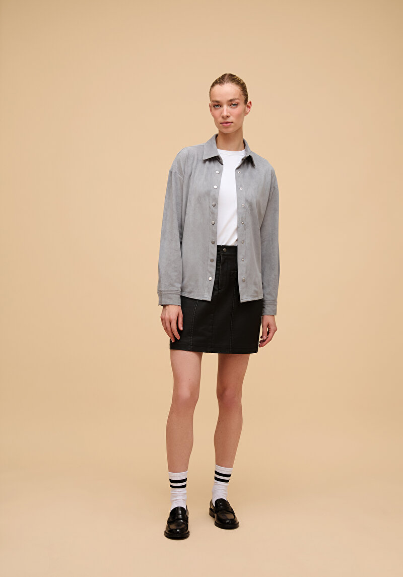 Imagine a Fusta De Dama Negru Mini  Cl1076653