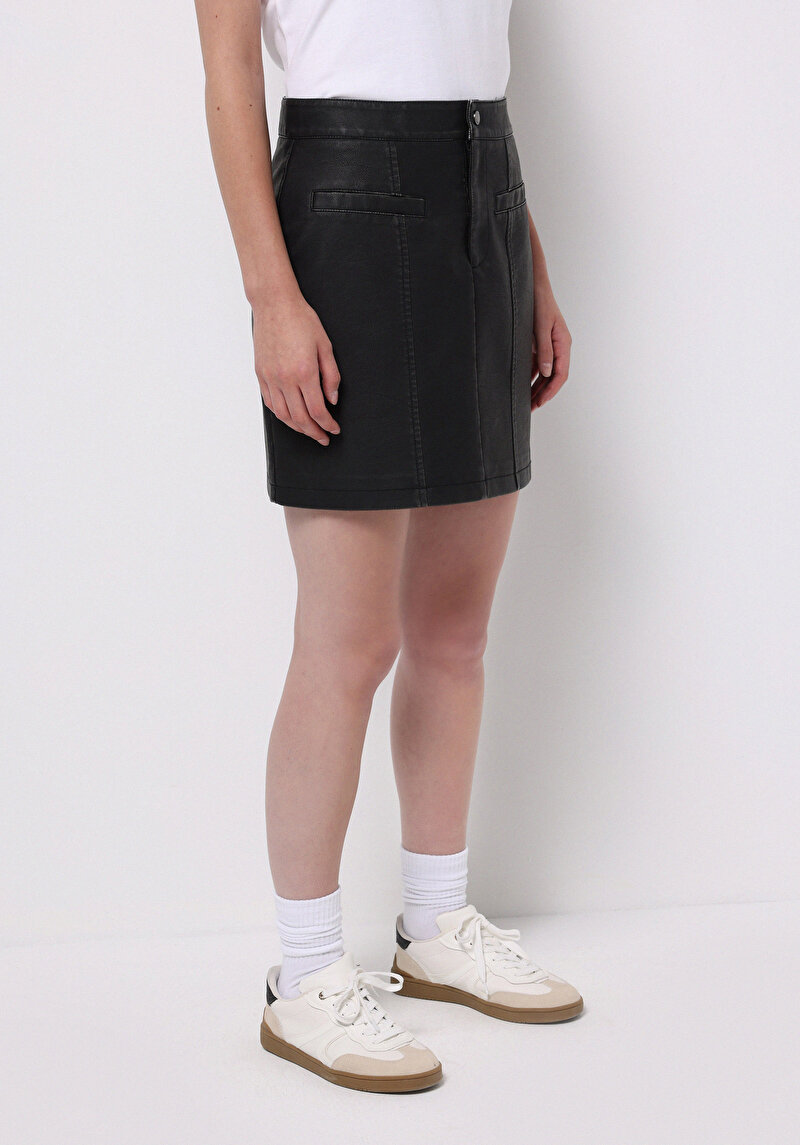 Imagine a Fusta De Dama Negru Mini Cl1076653