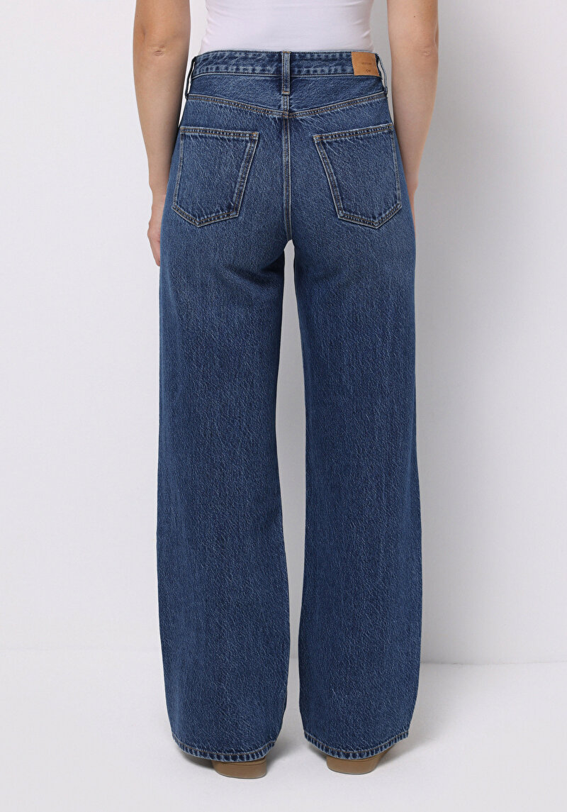 Afișați detalii pentru Pantaloni De Dama Albastru Regular Fit 970 Berry Cl1076559