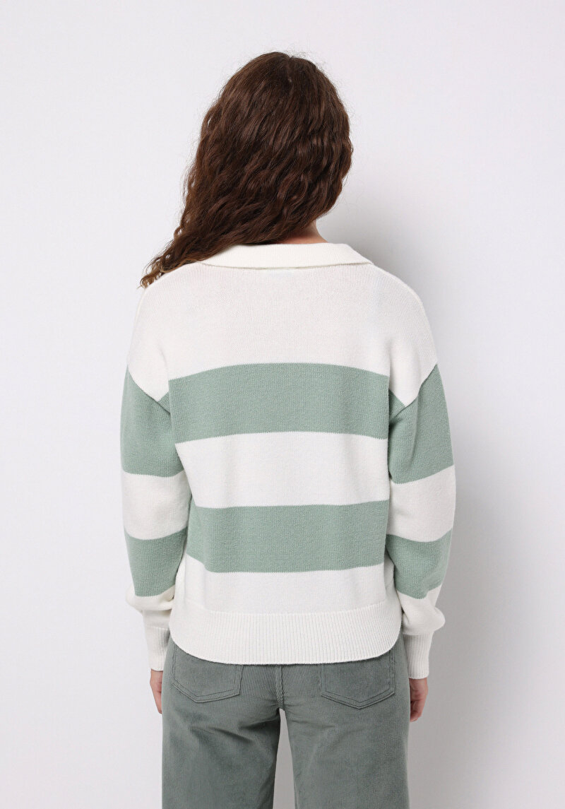 Imagine a Pulover De Dama Verde Regular Fit Cl1076604