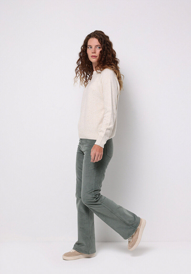 Imagine a Pantaloni De Dama Verde Monica Fit  Cl1076888