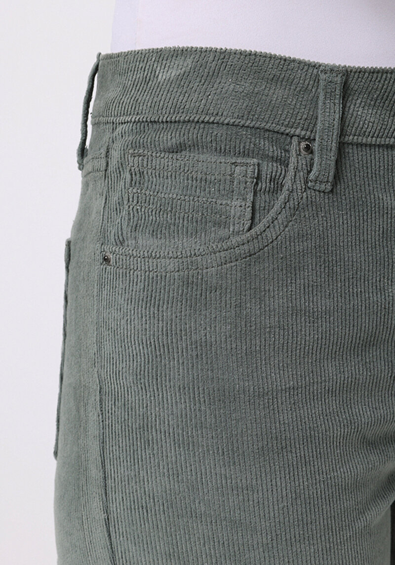 Afișați detalii pentru Pantaloni De Dama Verde Monica Fit  Cl1076888