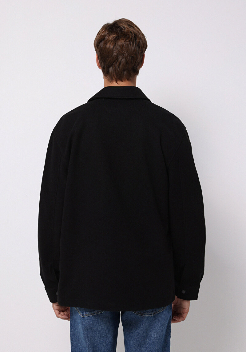 Imagine a Jachetă De Barbati Negru Regular Fit Cl1076233