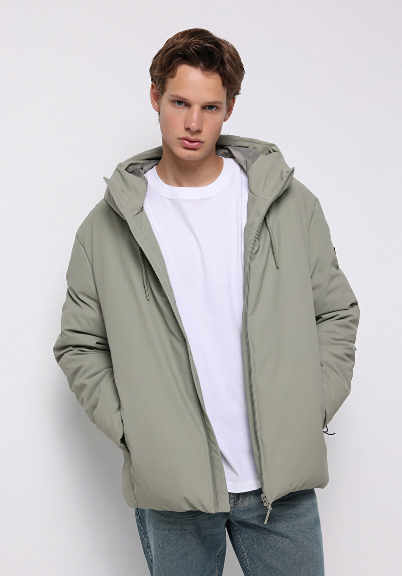 Imagine a Jacheta De Barbati Verde Regular Fit  Cl1076307