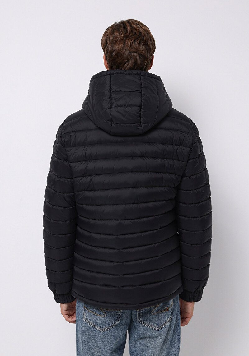 Afișați detalii pentru Jacheta De Barbati Negru Slim Fit  Cl1076511