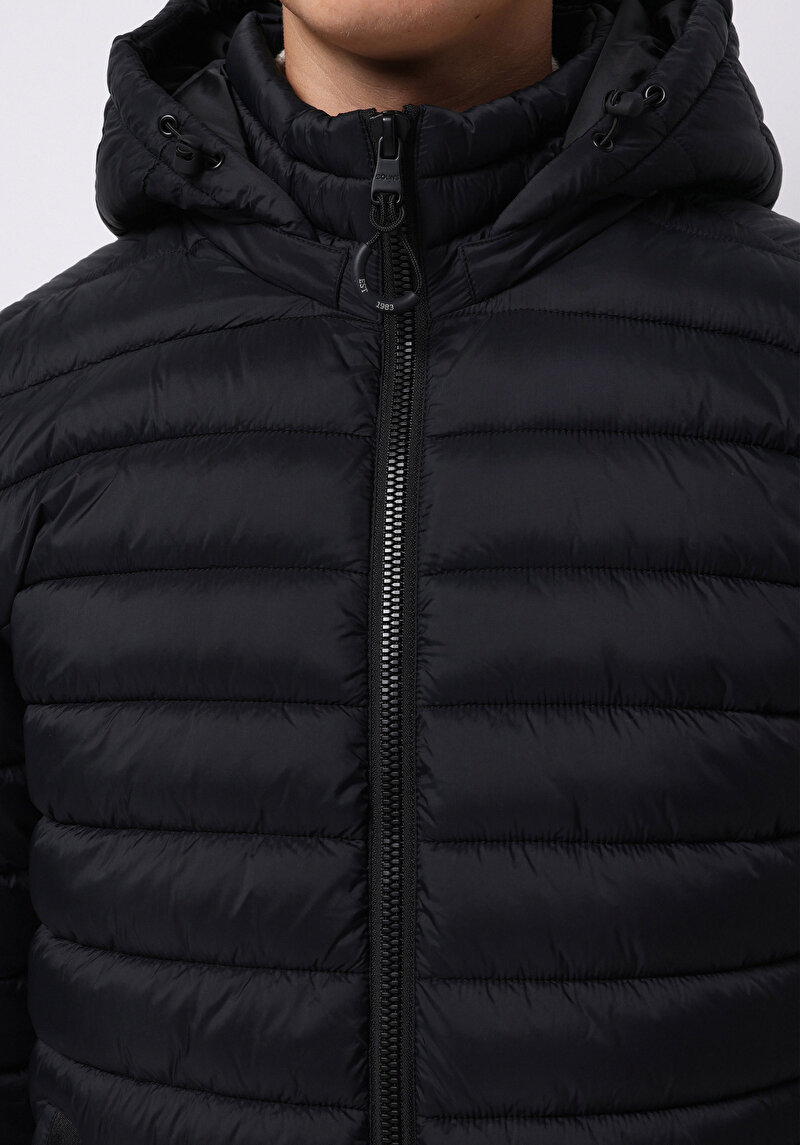 Afișați detalii pentru Jacheta De Barbati Negru Slim Fit  Cl1076511