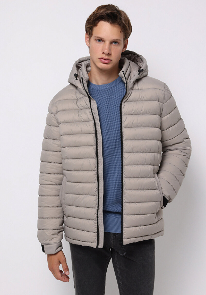 Imagine a Jacheta De Barbati Bej Slim Fit  Cl1076511