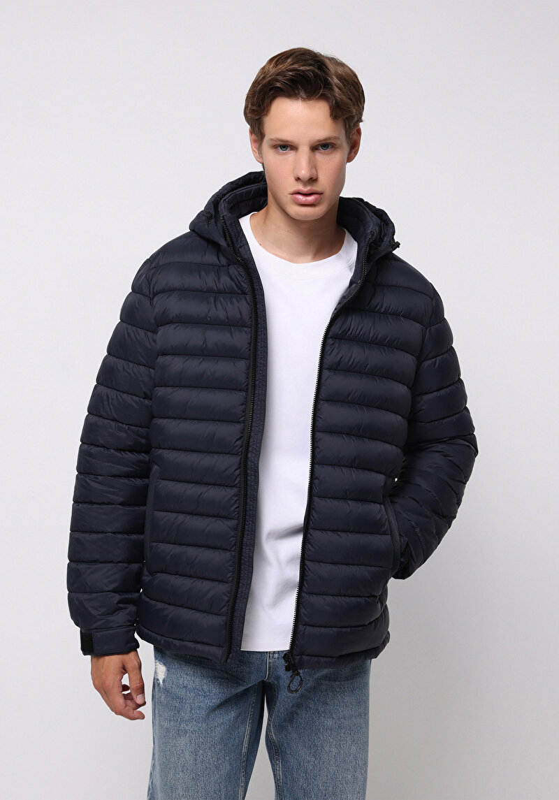 Imagine a Jacheta De Barbati Albastru Marin Slim Fit  Cl1076511