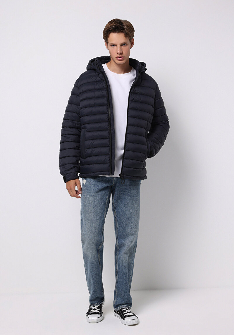 Afișați detalii pentru Jacheta De Barbati Albastru Marin Slim Fit  Cl1076511