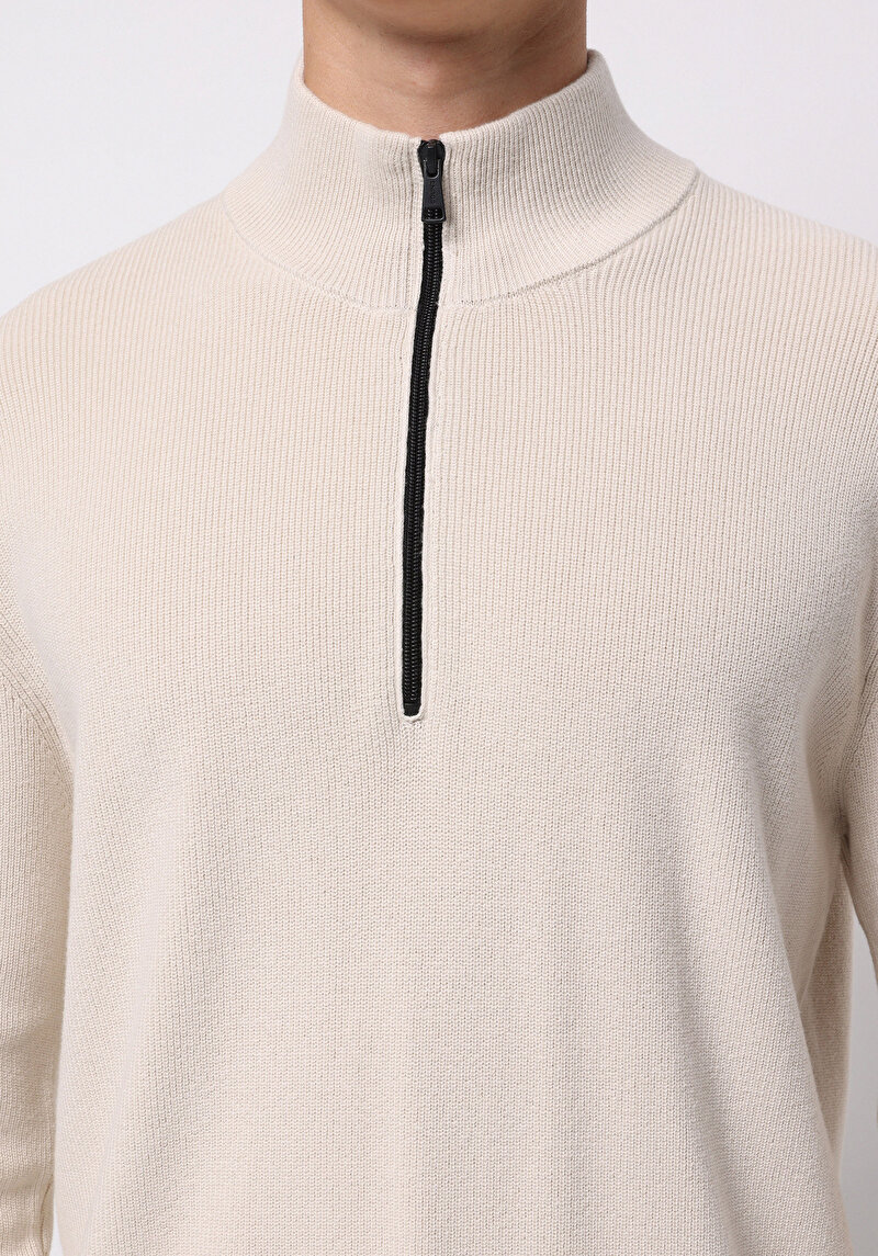 Afișați detalii pentru Pulover De Barbati Ecru Regular Fit  Cl1076736