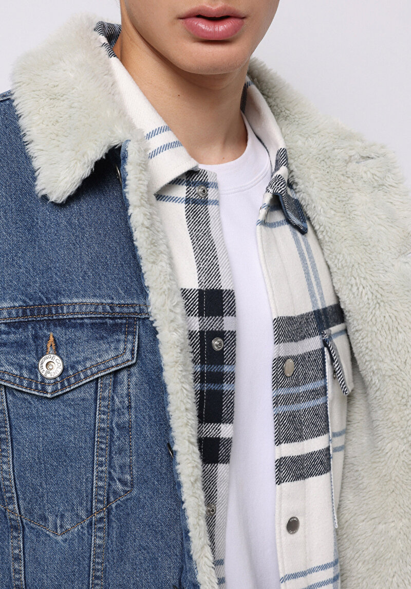 Afișați detalii pentru Vesta De Barbati Albastru Inchis Regular Fit  Cl1077185