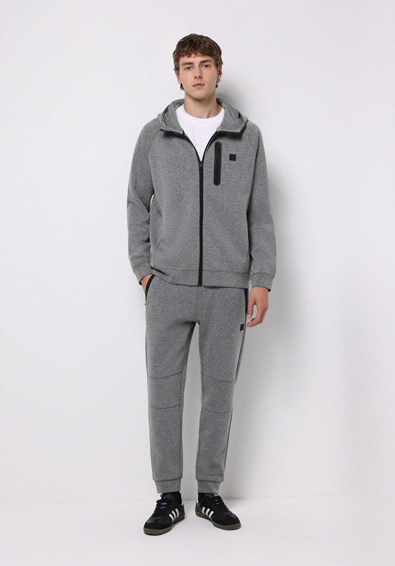 Imagine a Hanorac / Bluza De Barbati Antracit Regular Fit Cl1075396