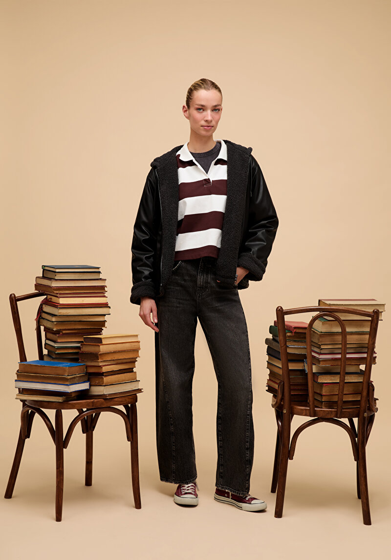 Imagine a Jacheta De Dama Antracit Regular Fit  Cl1075217