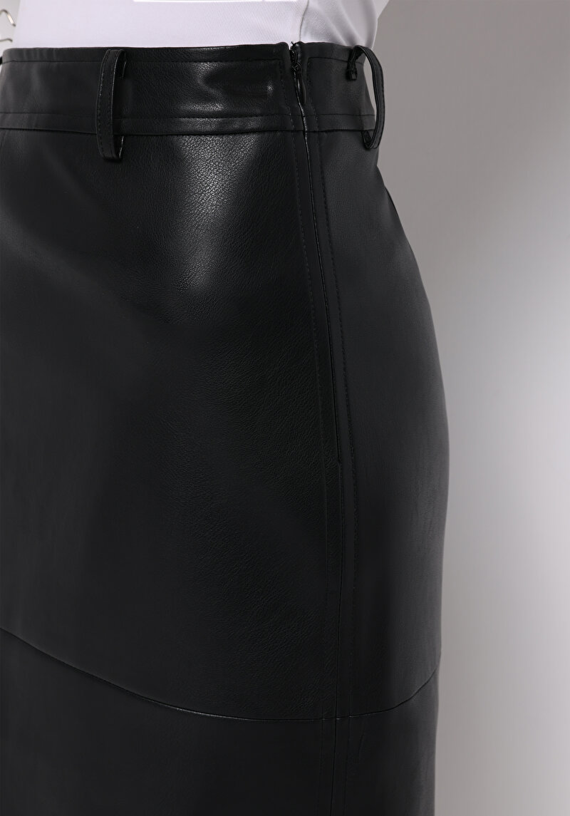 Afișați detalii pentru Fusta De Dama Negru Midi  Cl1075227