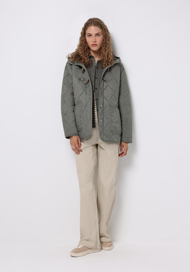 Imagine a Jacheta De Dama Verde Regular Fit Cl1075678