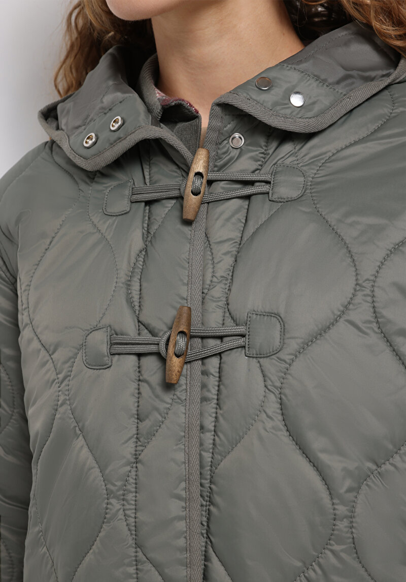 Afișați detalii pentru Jacheta De Dama Verde Regular Fit  Cl1075678