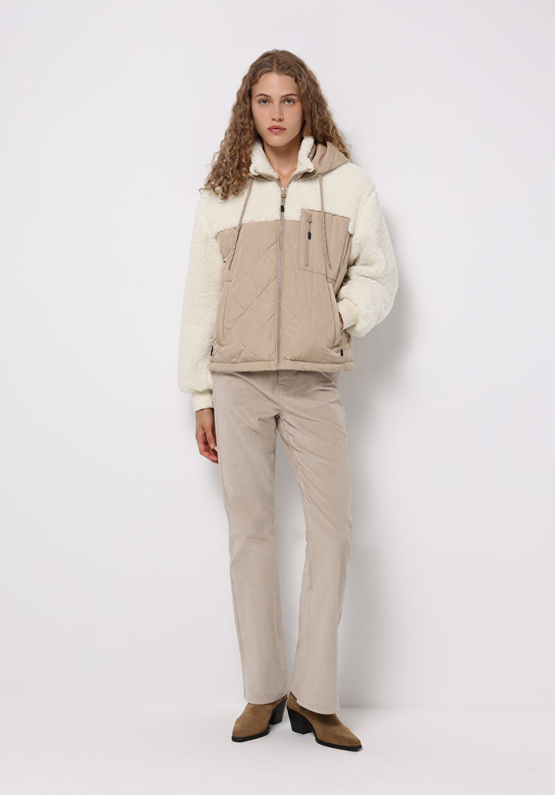 Imagine a Jacheta De Dama Bej Regular Fit Cl1075684