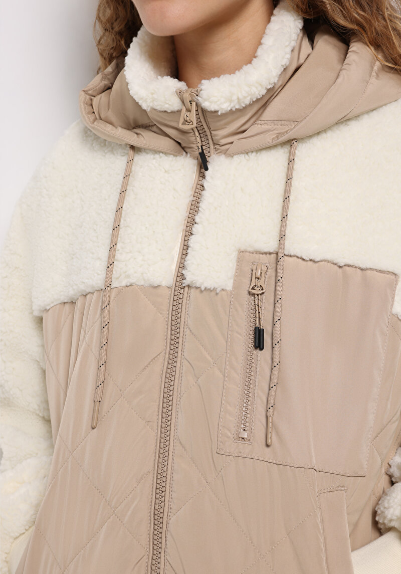 Imagine a Jacheta De Dama Bej Regular Fit Cl1075684