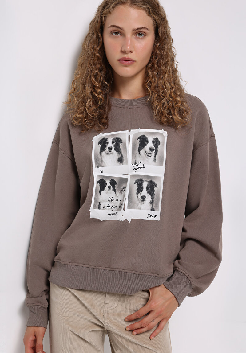 Imagine a Hanorac / Bluza De Dama  Regular Fit  Cl1075938