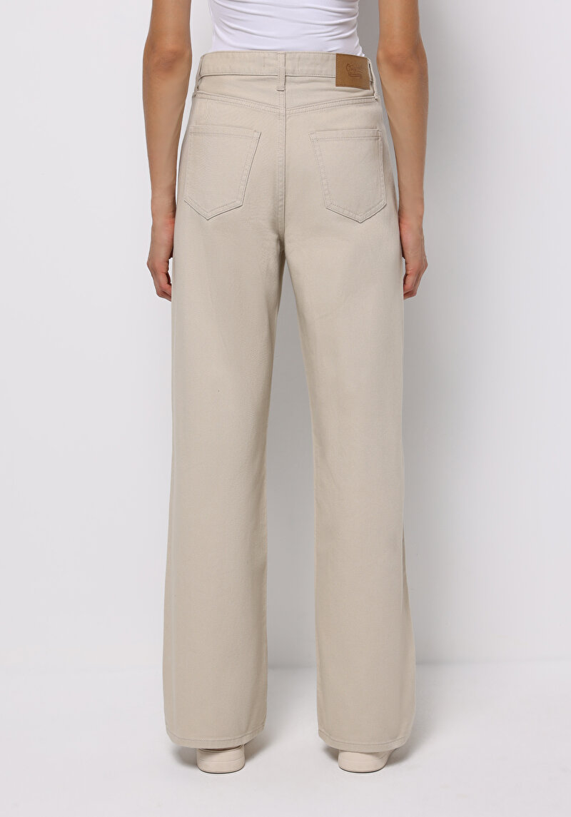 Afișați detalii pentru Pantaloni De Dama Bej Berry Fit  Cl1076104