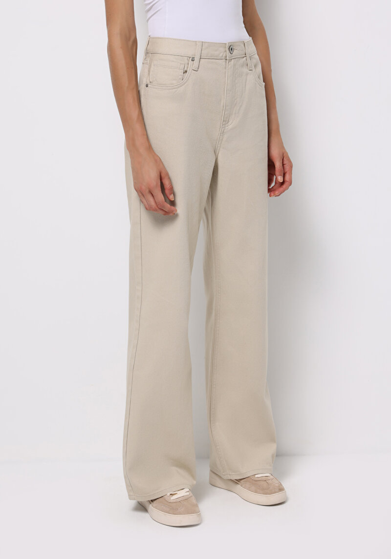 Imagine a Pantaloni De Dama Bej Berry Fit Cl1076104