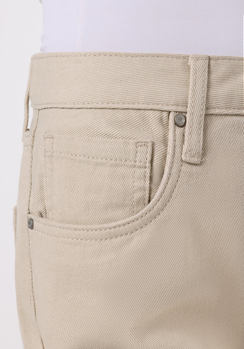 Afișați detalii pentru Pantaloni De Dama Bej Berry Fit  Cl1076104