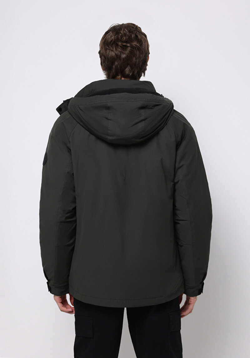 Imagine a Jacheta De Barbati Kaki Regular Fit Cl1076761