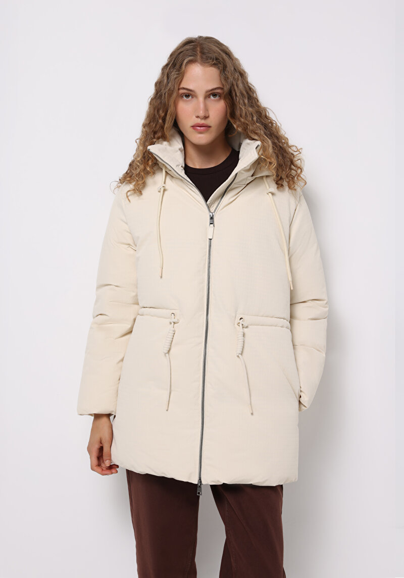 Imagine a Jacheta De Dama Ecru Regular Fit  Cl1076416