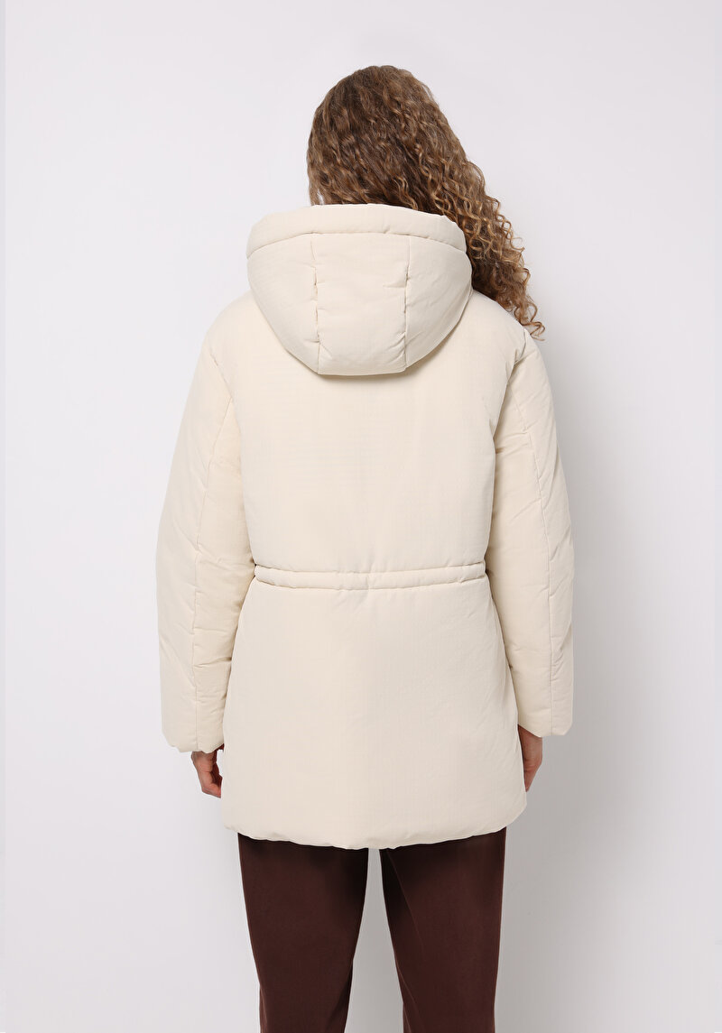 Imagine a Jacheta De Dama Ecru Regular Fit Cl1076416