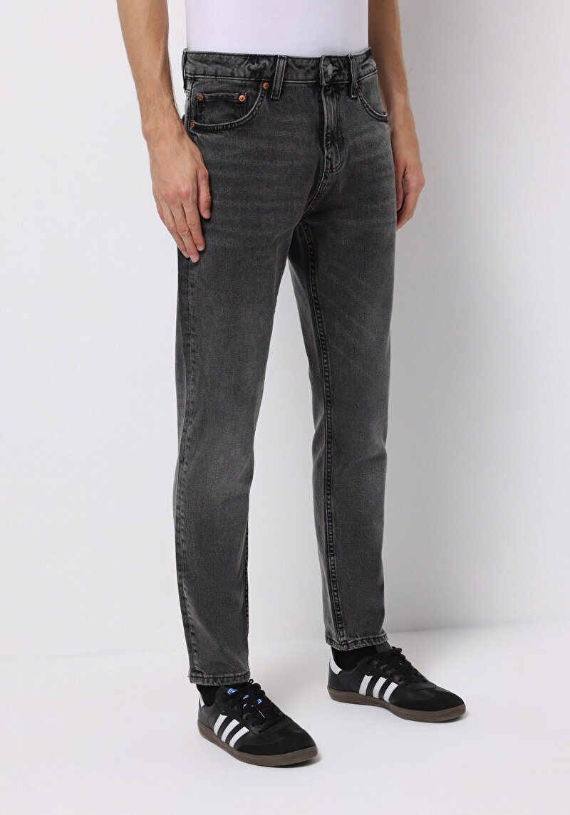 Afișați detalii pentru Pantaloni De Barbati Negru Regular Fit 067 Jack Cl1076836