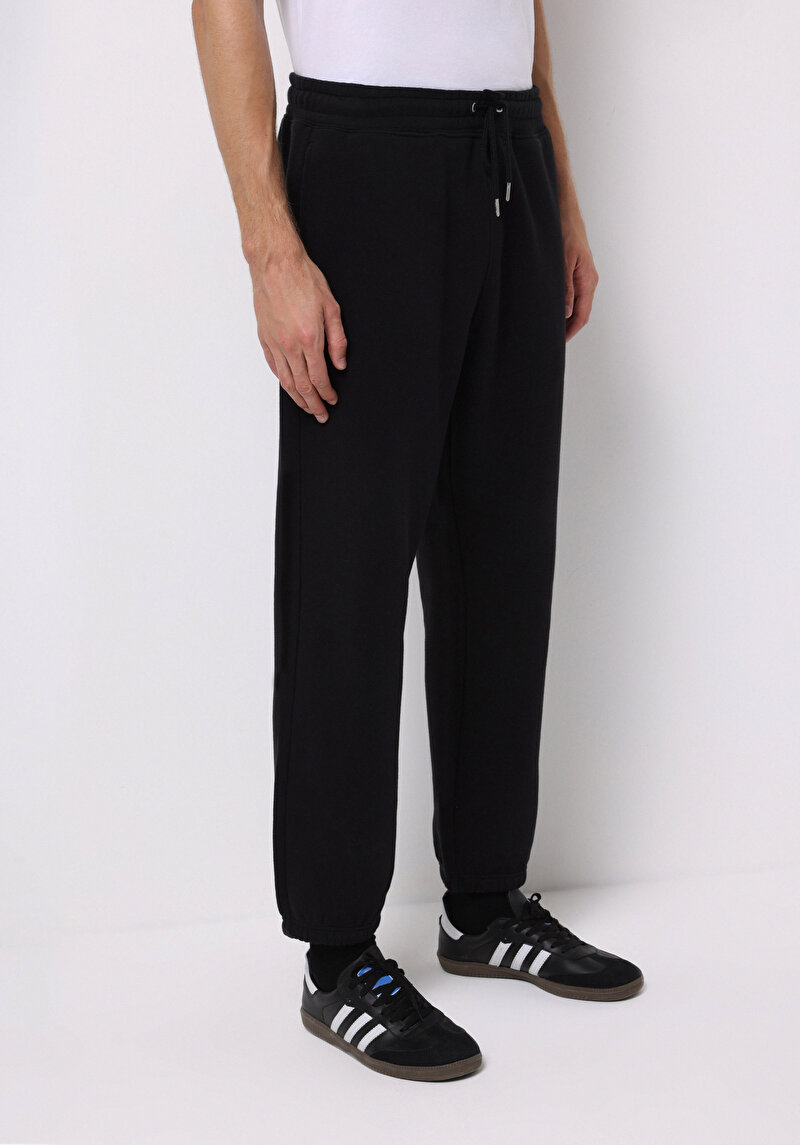 Imagine a Pantaloni De Trening De Barbati Negru Loose Fit Cl1077101