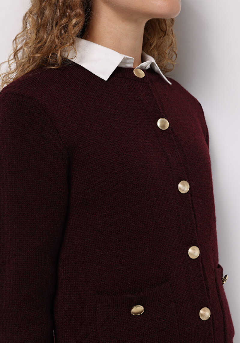 Afișați detalii pentru Cardigan De Dama Mov Regular Fit  Cl1077093