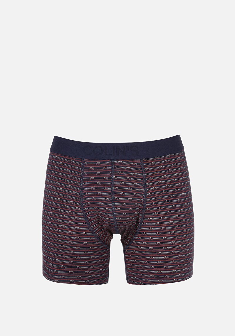 Imagine a Modern Fit Boxer Bleumarin Pentru Bărbați