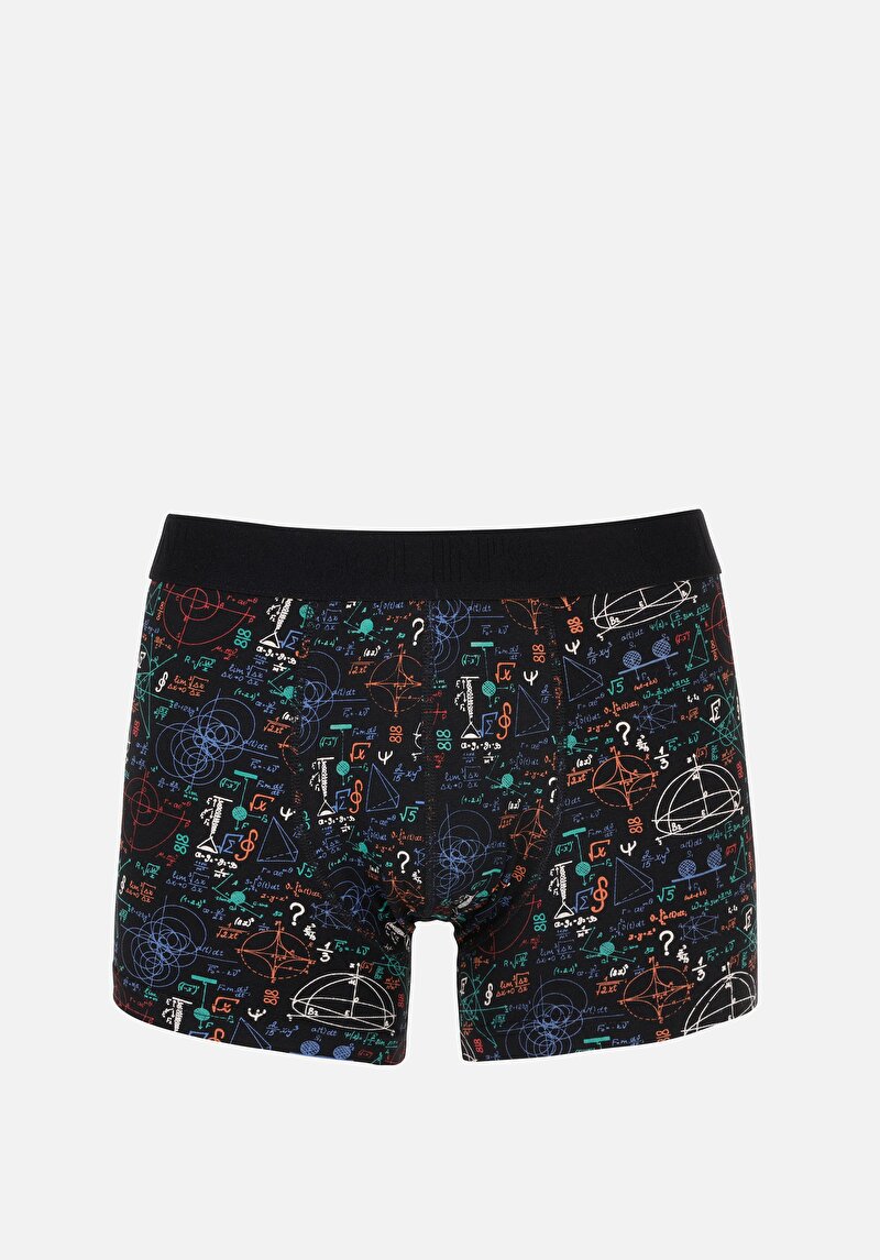 Imagine a Boxer Negru Pentru Bărbați Modern Fit