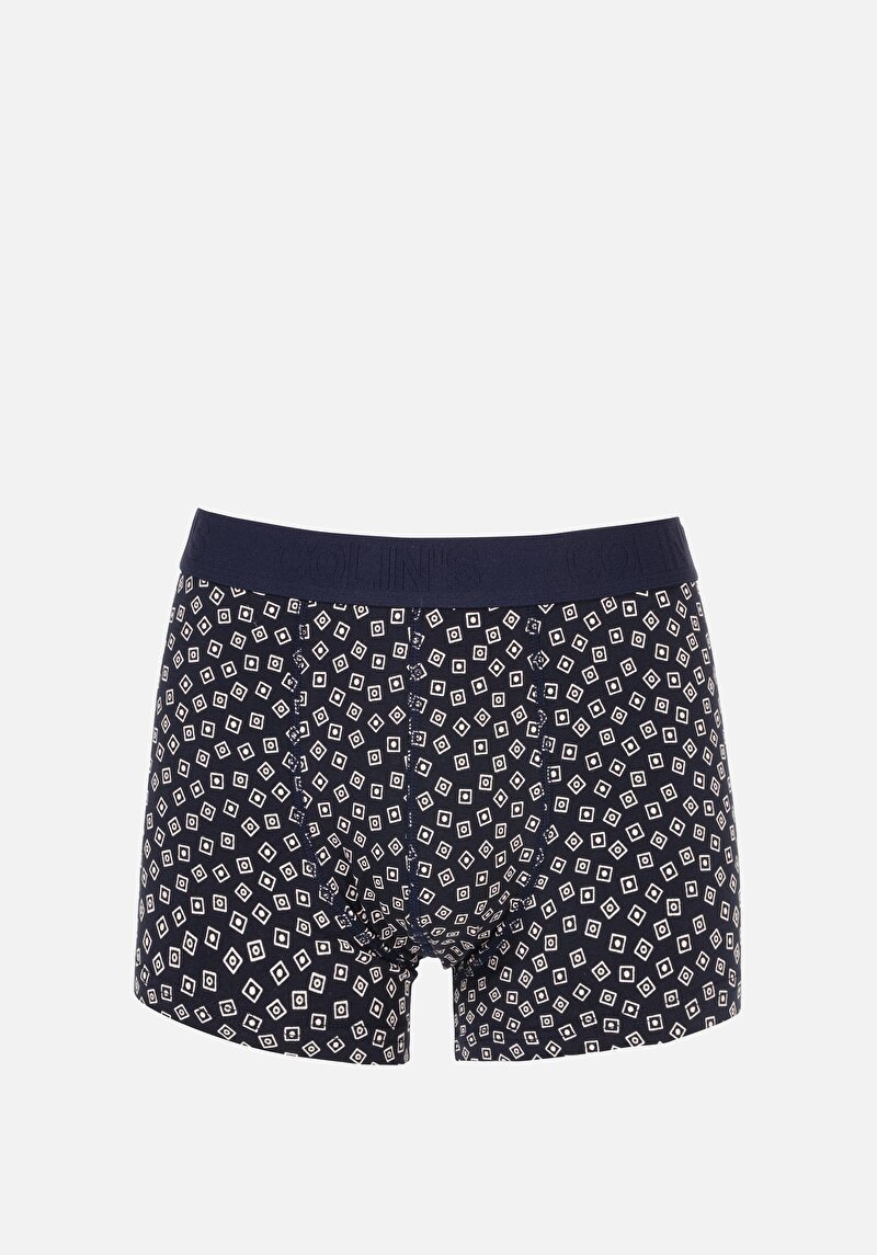 Imagine a Modern Fit Boxer Bleumarin Pentru Bărbați