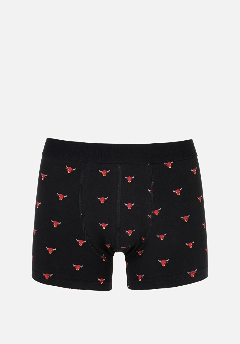 Imagine a Boxer Negru Pentru Bărbați Modern Fit