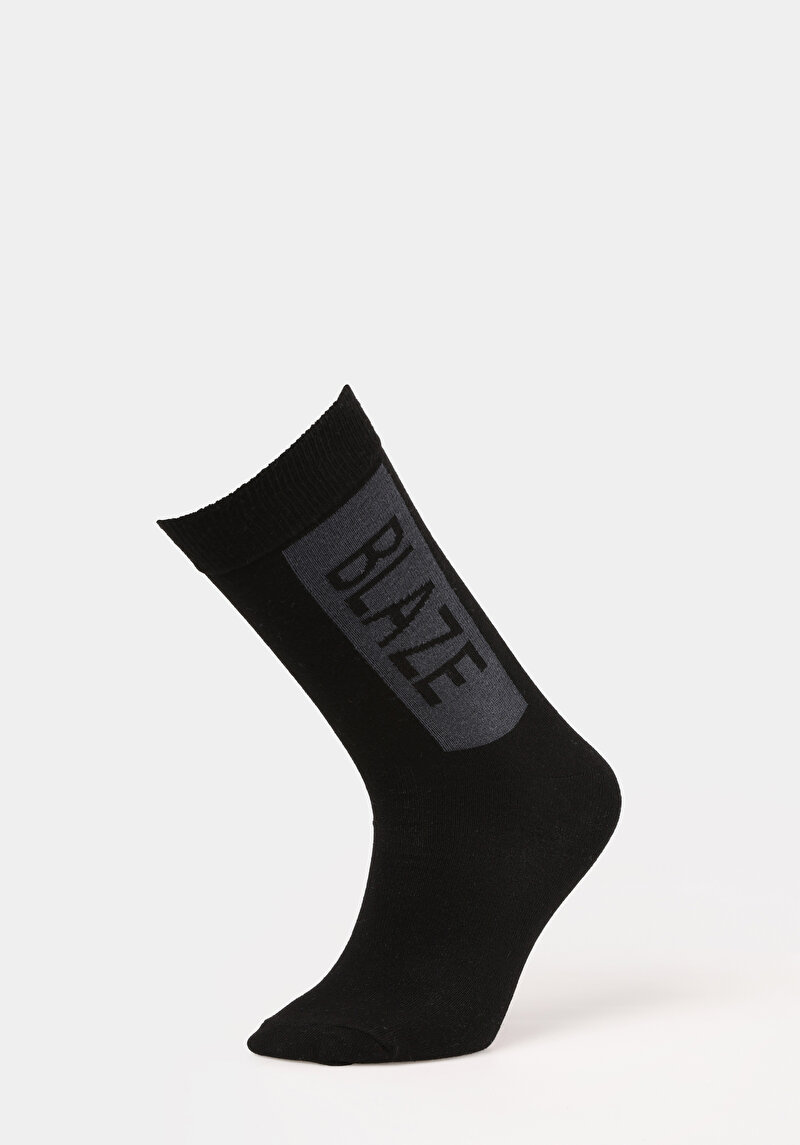 Imagine a Sosete De Barbati Negru Modern Fit  Cl1076919