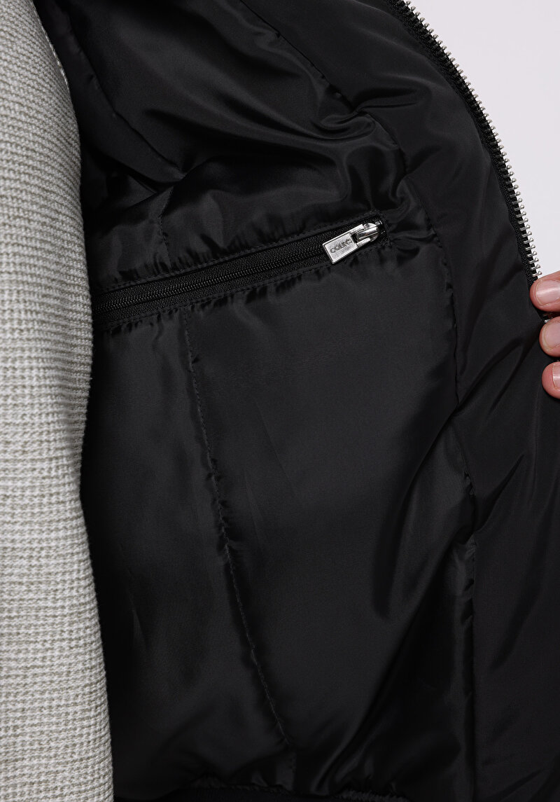 Afișați detalii pentru Jacheta De Barbati Negru Regular Fit  Cl1075422