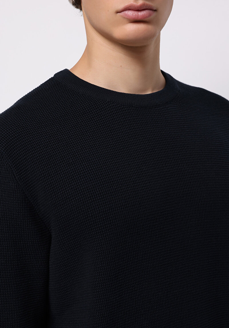 Afișați detalii pentru Pulover De Barbati Albastru Marin Regular Fit  Cl1075647