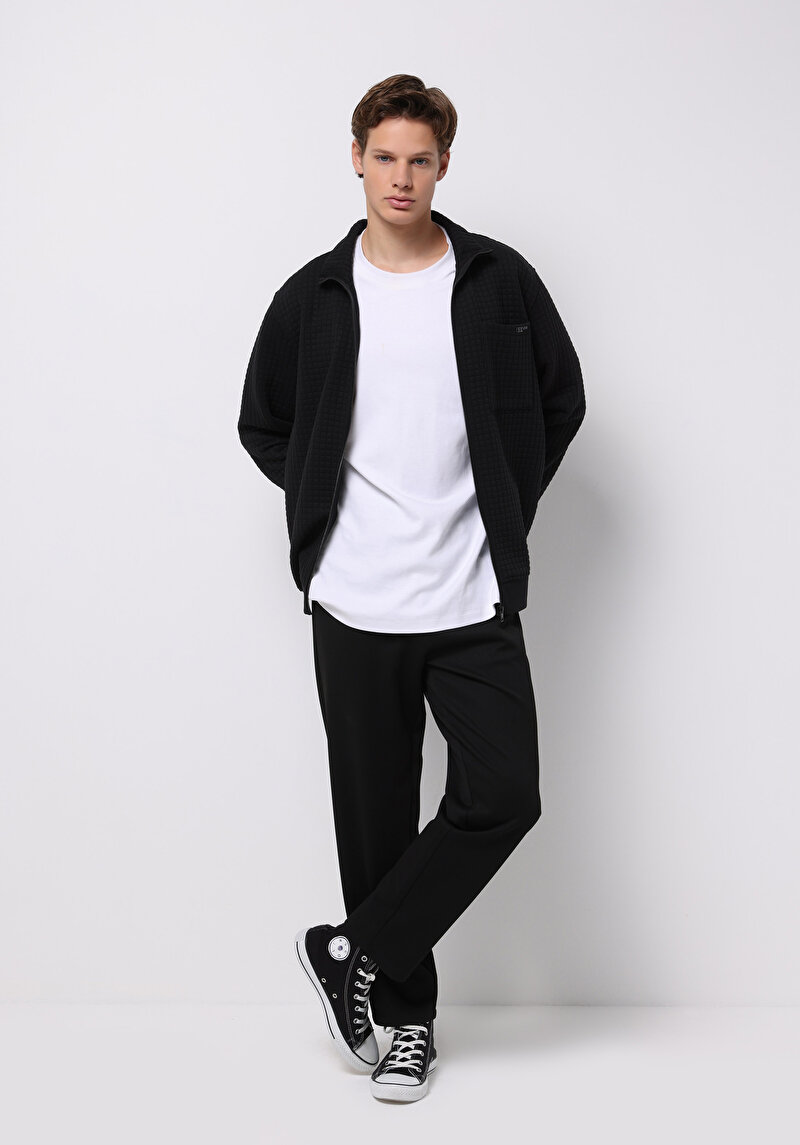 Imagine a Jacheta De Barbati Negru Regular Fit Cl1075919